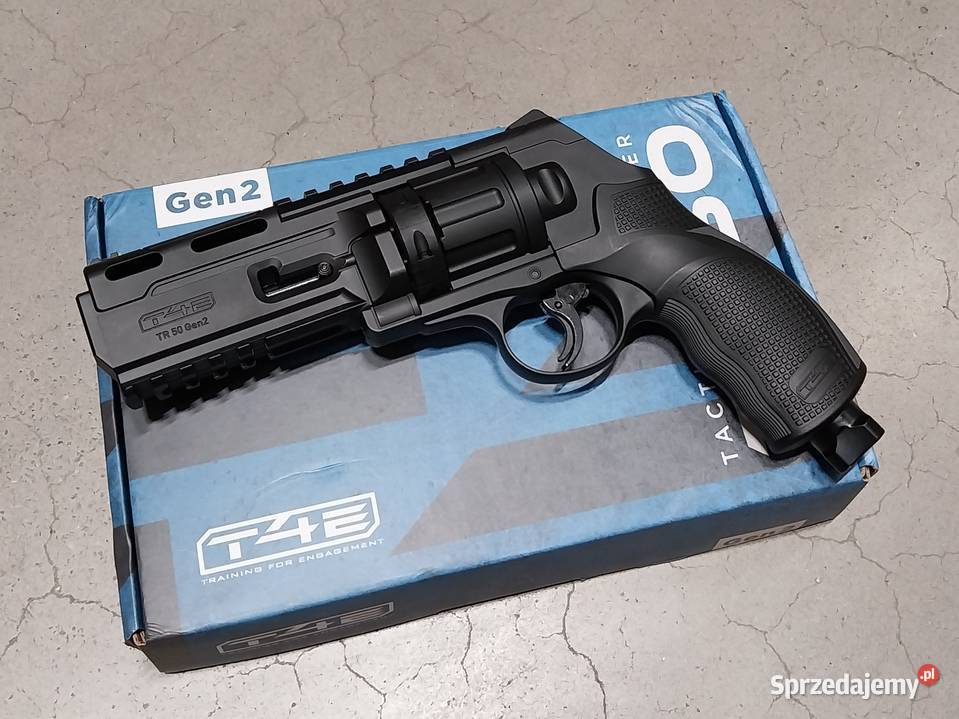 Rewolwer na kule gumowe RAM Umarex T4E TR 50 Gen Sporty strzeleckie i myślistwo Sport i Wypoczynek Czeladź