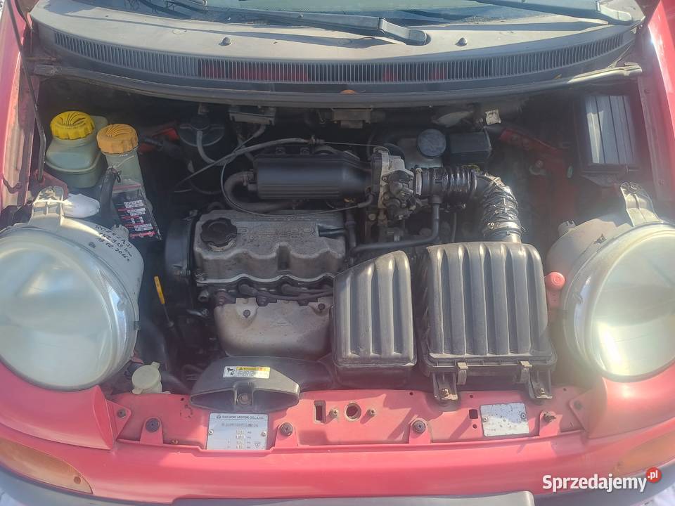 Daewoo Matiz 2000r czerwony