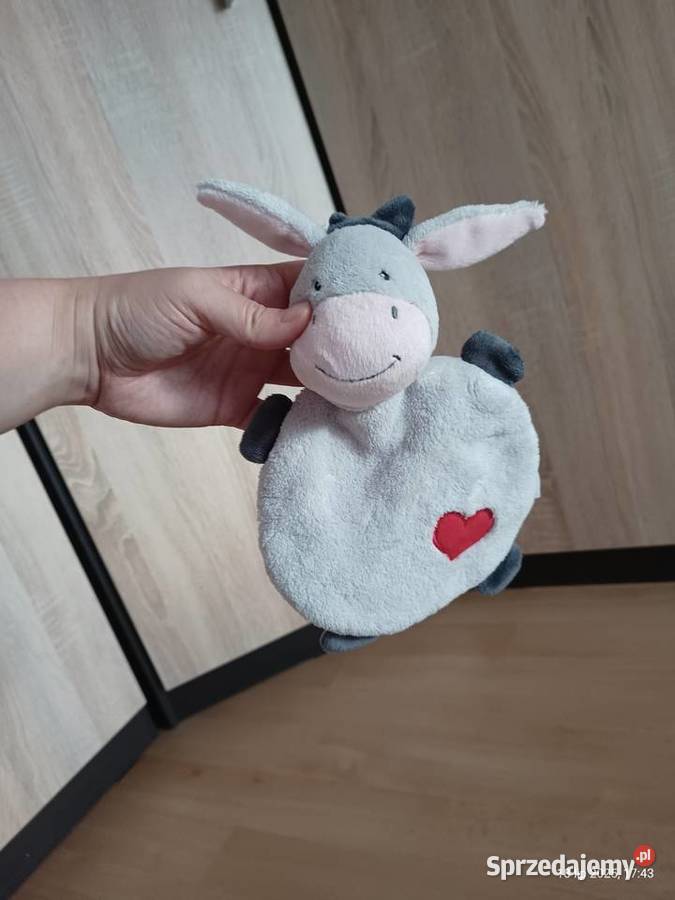 Przytulanka niemowlęca z głową osiołka Babywelt zachodniopomorskie Szczecin