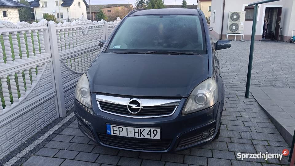 Opel Zafira b 19 150 automat lakier metallic Piotrków Trybunalski sprzedam