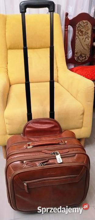Sprzedam Skórzana walizka neseser na kółkach Bydgoszcz