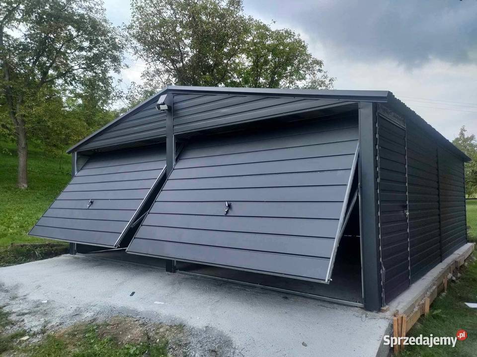 Garaż blaszany garaż podwójny 6x5 garaże na Częstochowa sprzedam
