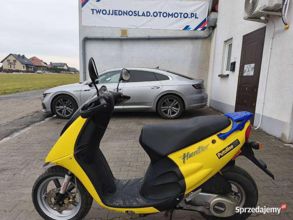 Derbi Hunter 50 Zamiana Raty dwusuwowy opolskie Ligota Dobrodzieńska