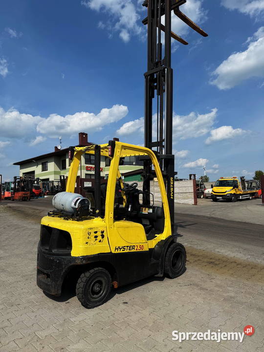 wózek widłowy HYSTER H25FT LPG Triplex 49m łódzkie Działoszyn