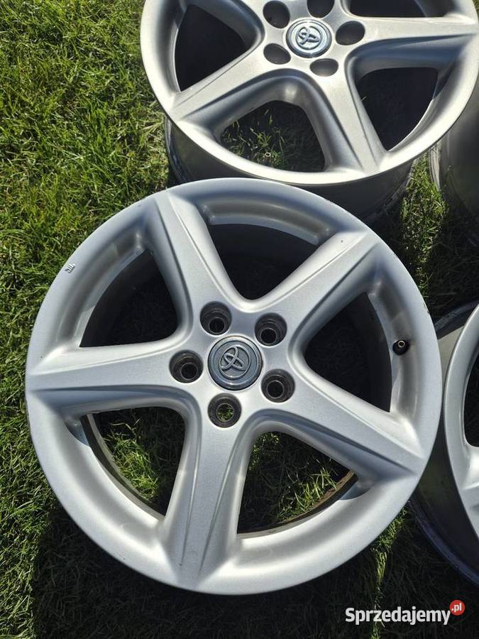 Oryginalne Alufelgi TOYOTA 17 5x1143 et45 Ronal Sobienie-Jeziory