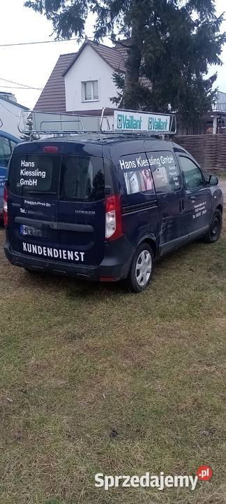 Dacia Dokker 16 benzlpg zabudowa sortimo nawigacja GPS Lębork