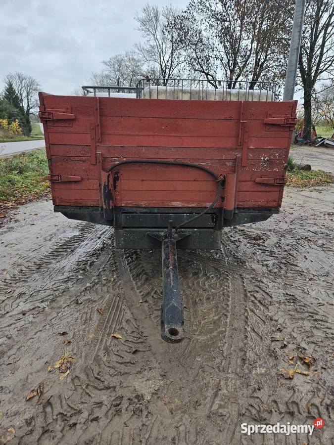 Przyczepa wywrotka 5ton nieuszkodzony Szołtany