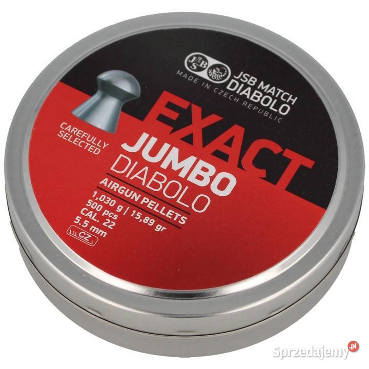 Śrut JSB Exact Jumbo 551mm 500 mazowieckie