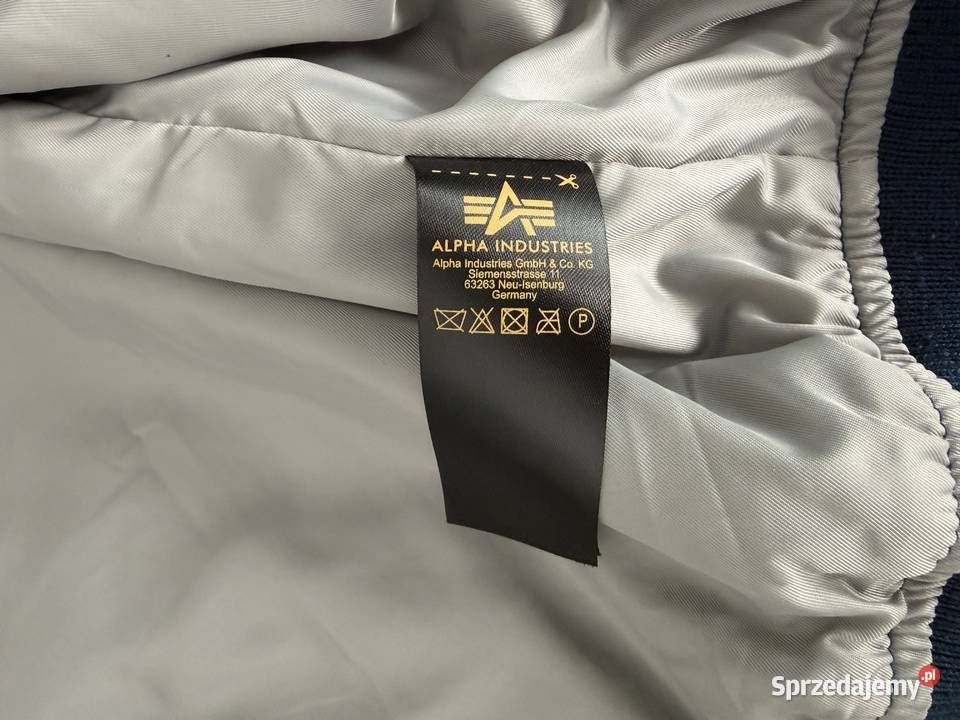 Alpha Industries kurtka bomber MA1 ZH Back EMB Rozmiar M Piła