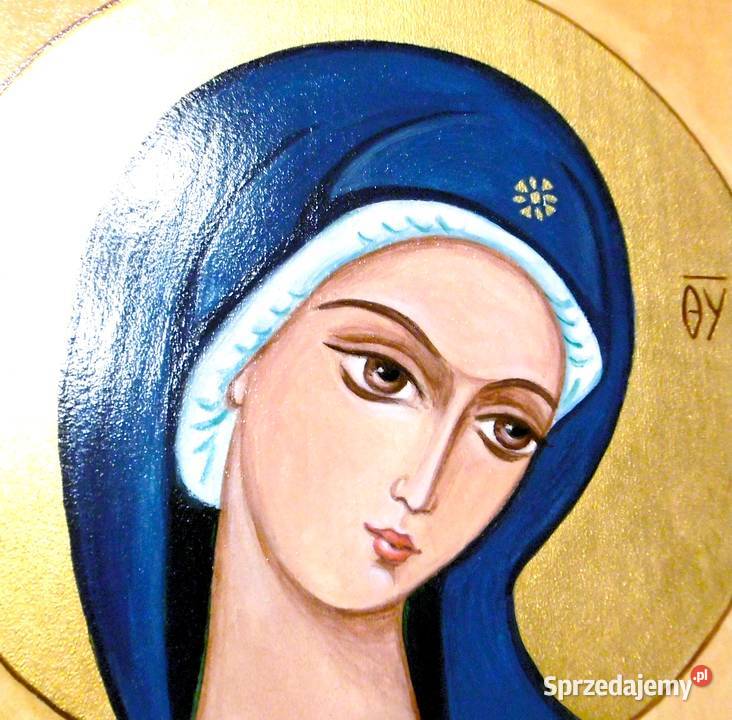 Maryja z Duchem Św PNEUMATOFORA IKONA RĘCZNIE