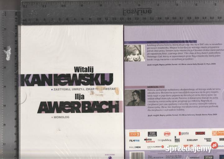 Kaniewskij Zastygnij umrzyj zmartwychwstań DVD Pruszków sprzedam