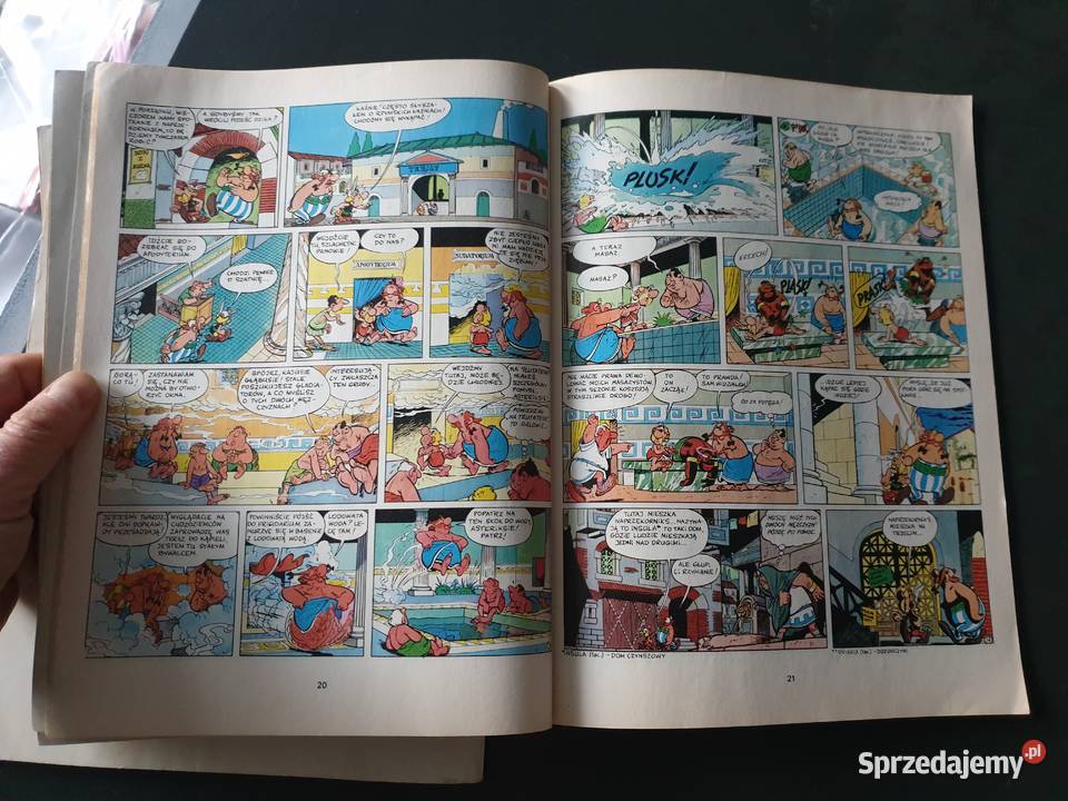 Asterix 4 komiksy pierwsze wydania Rok wydania 1993 pomorskie Gdynia