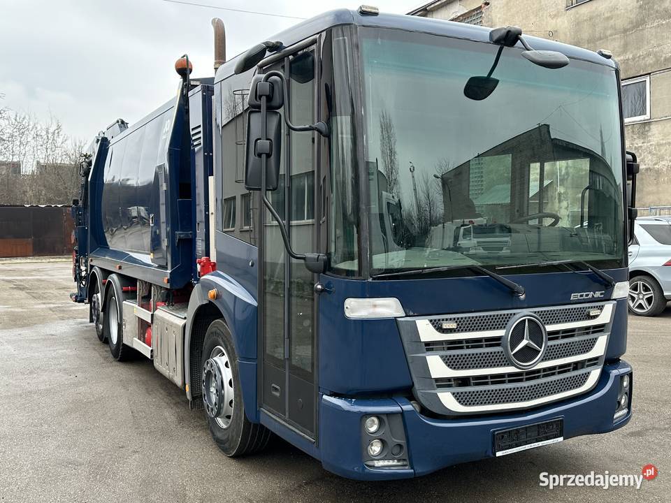 Mercedes Econic 2630 śmieciarka Euro 6 Joab nowy