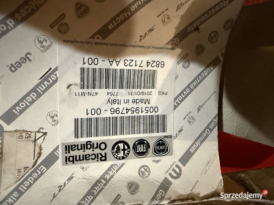 Zamek maski Jeep Renegade oryginał Kolbuszowa Dolna