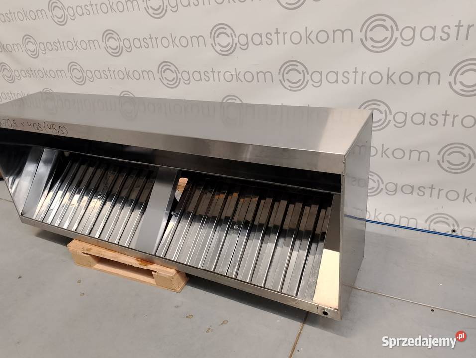 OKAP GASTRONOMICZNY 196x70 PRZYŚCIENNY Wrocław