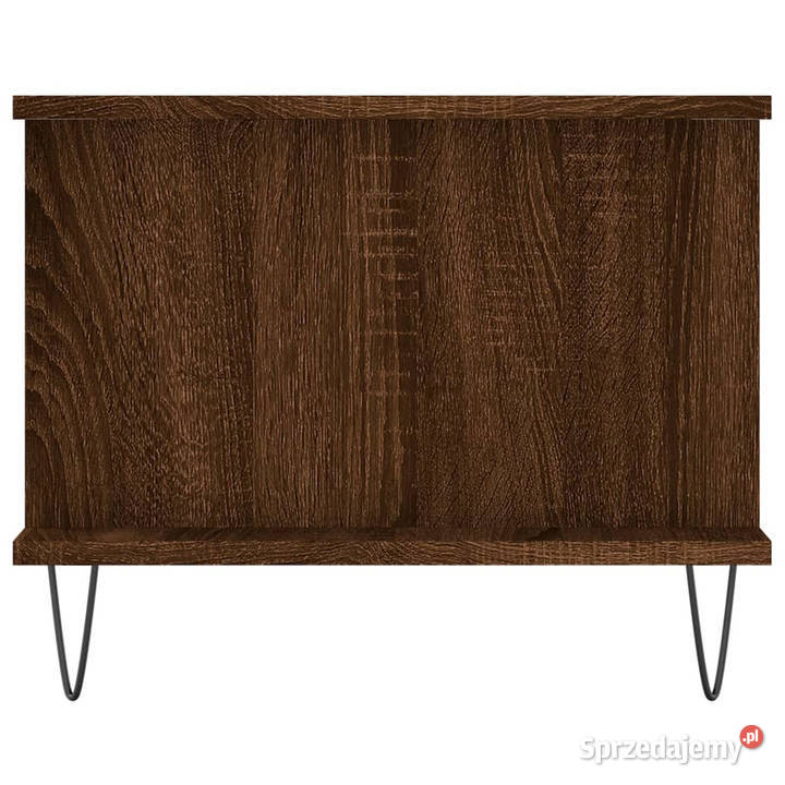 Stolik kawowy brązowy dąb 90x50x40 WM829491 Warszawa