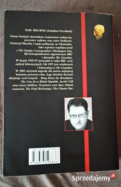 Ostatni testament autor Sam BourneTriller Proza i poezja Łódź