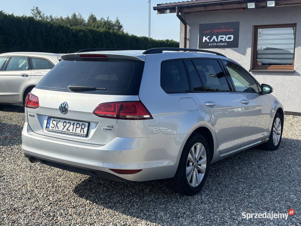 Volkswagen Golf kurtyny powietrzne śląskie Paniówki