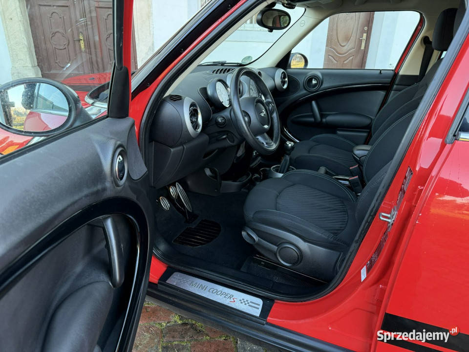 Mini Cooper S 16benz 184 ALL4 4x4 RED HOT Serwis Ocice