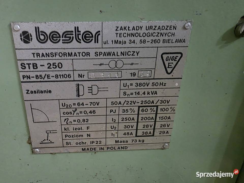 Spawarka transformatorowa elektrody maska Kraków sprzedam