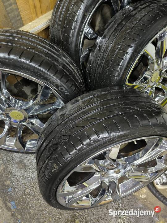 Komplet felg chromy sr 19 5x112 Jastrzębie-Zdrój