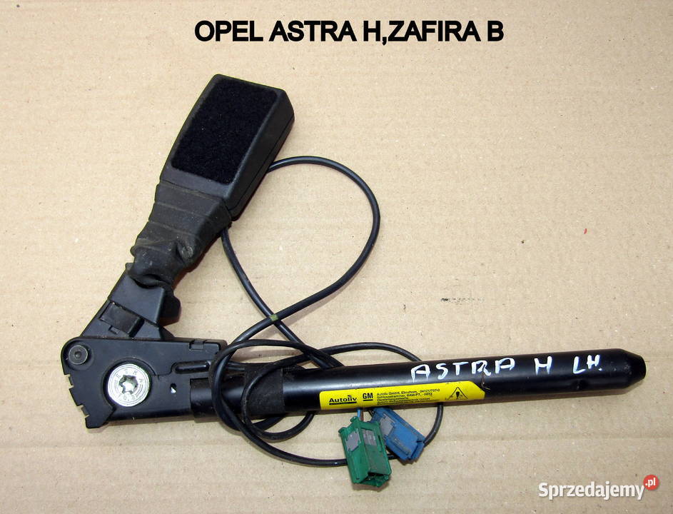 ZAPINKANAPINACZ PASA BEZPIECZEŃSTWA LEWY OPEL łódzkie Mysłaków