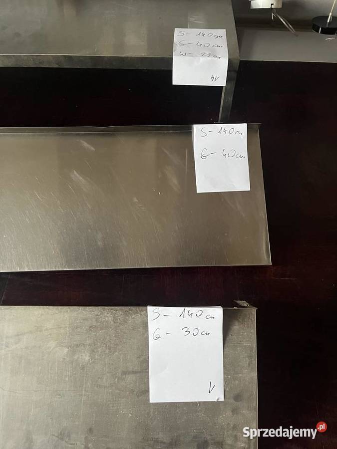 Półki metalowe małopolskie sprzedam