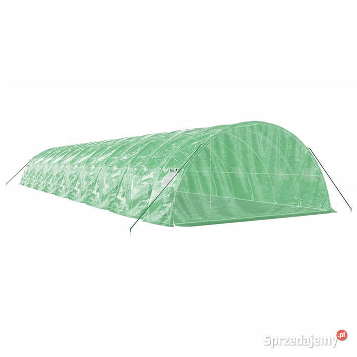 Szklarnia ze stalową ramą zielona 90 m 18x5x23 m Warszawa