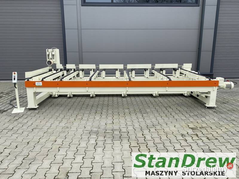 Podajnik do strugarki czterostronnej z napędem Produkcja pomorskie Mojusz