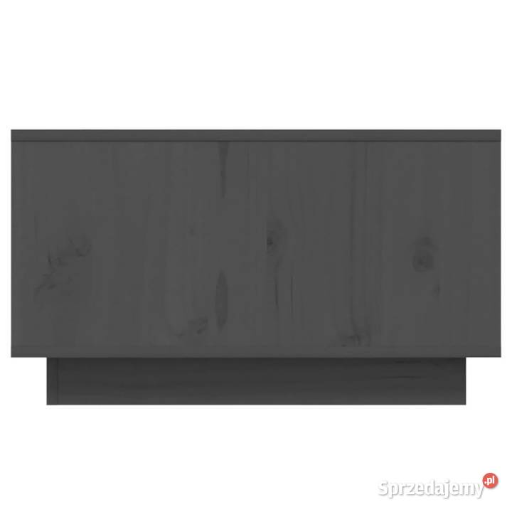 Stolik kawowy szary 55x56x32 lite drewno sosnowe Warszawa
