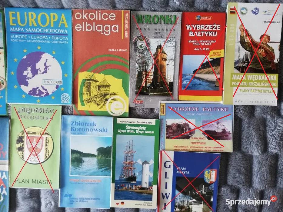 Mapy i przewodniki turystyczne plany miast 17 wielkopolskie
