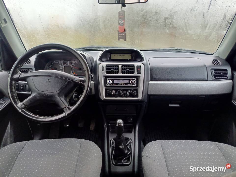 Mitsubishi Pajero pinin Mały przebieg 85 aluminiowe felgi podkarpackie Iwonicz