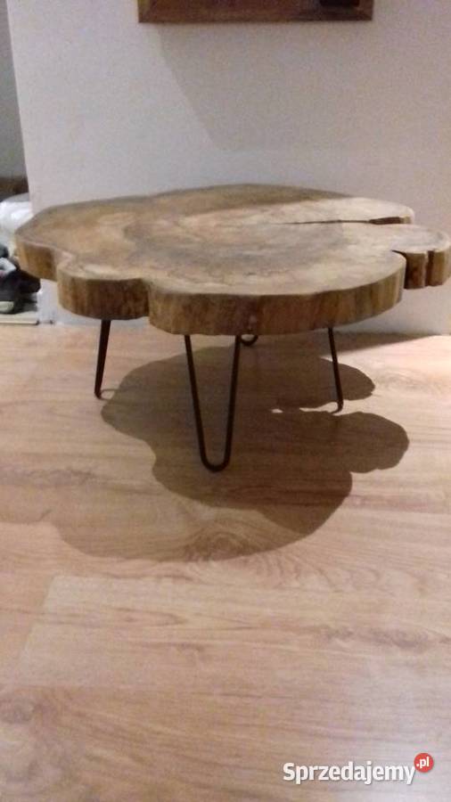 Stolik Plaster Klon Jawor Ząbrowo sprzedam
