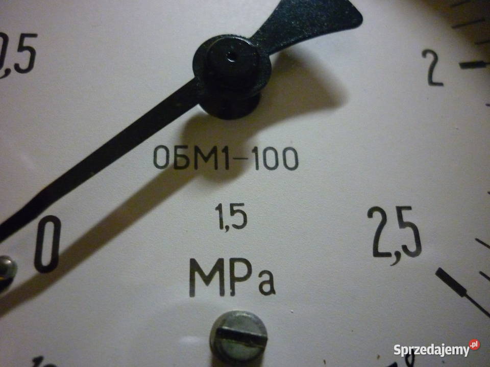 Mnometr 025 MPa Pozostałe podkarpackie Dębica