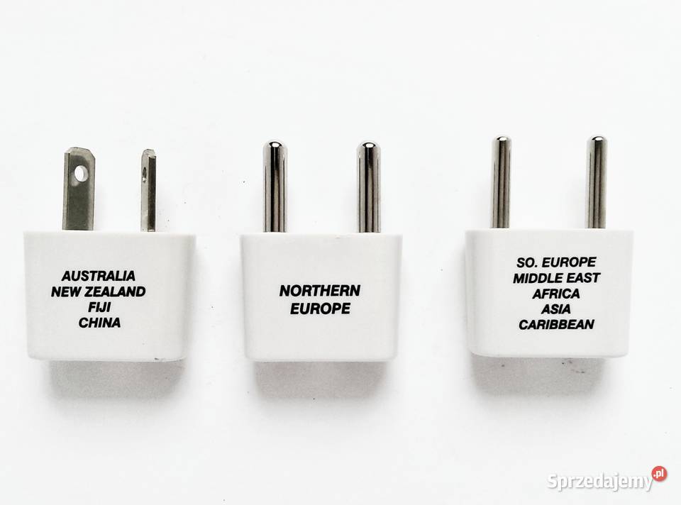 Zestaw przejścióka adapter sieciowy Australia Kraków