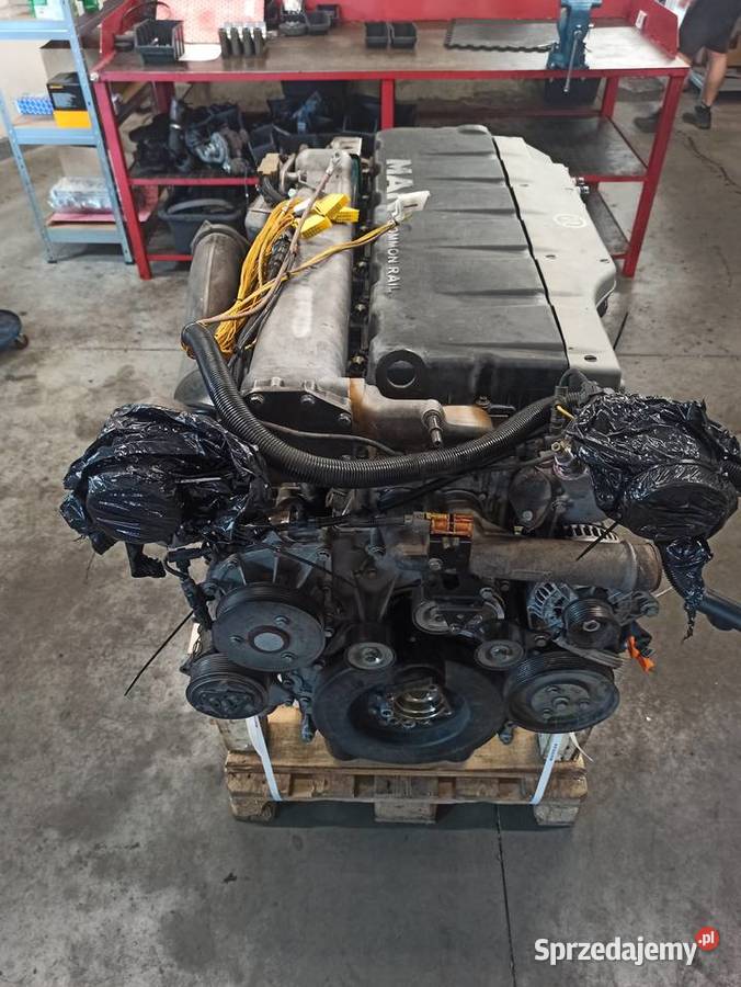 Kompletny silnik MAN D2676LF01 E4 480 Silnik MAN ciężarowe sprzedam