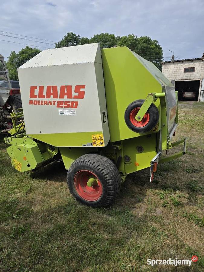 Prasa belująca Claas Rolland 250 Rolnictwo podlaskie Wysokie Mazowieckie