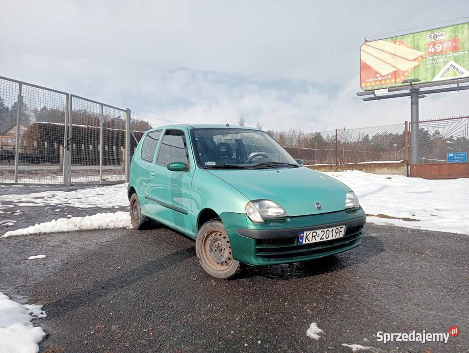 Fiat Seicento 11 Brush 2003r 1100 54 Szporting małopolskie Kraków