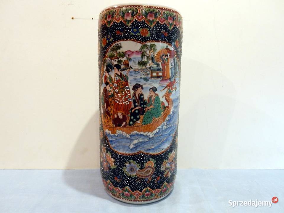 Wazon z dalekiego wschodu h 46 dekoracja Piła