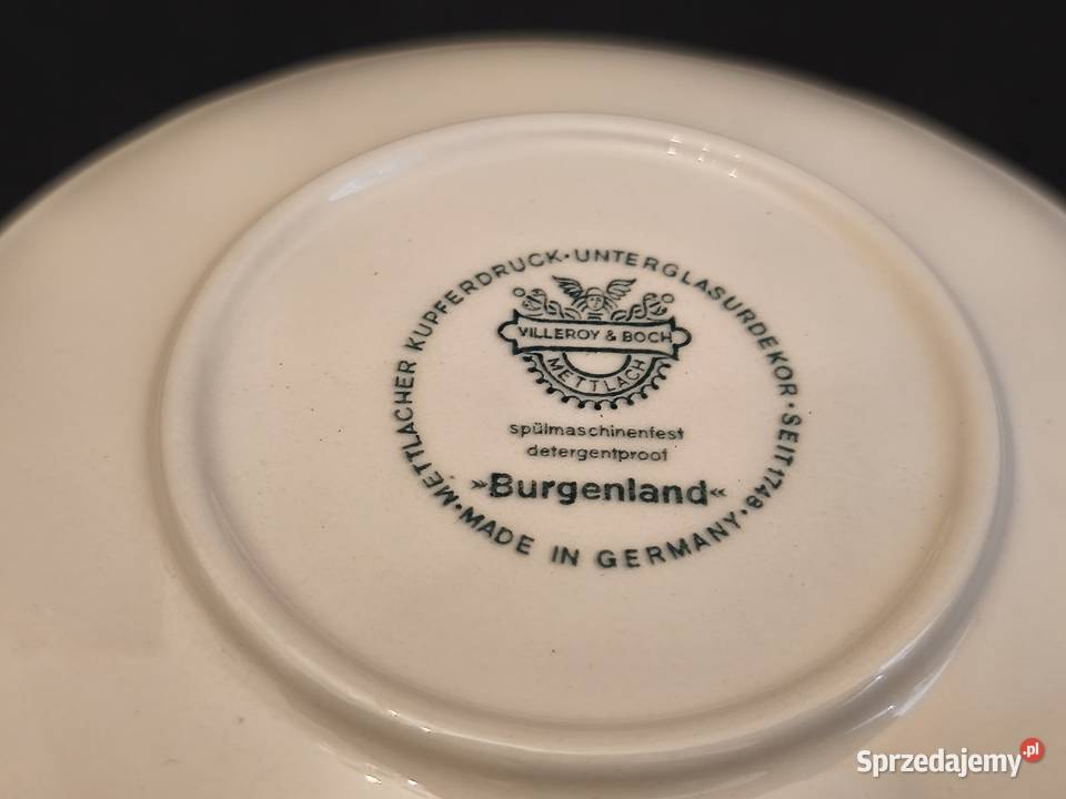 Talerz VilleroyBoch Burgenland Antyki, Sztuka, Kolekcje Chełm