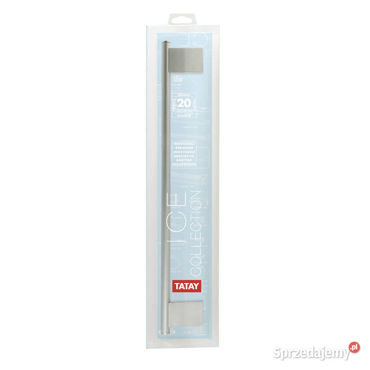 Wieszak łazienkowy na ręczniki ICE aluminium śląskie Siemianowice Śląskie