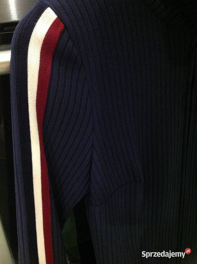 Sukienka Granatowa Damska LALOUS XSS S Prążek j niebieski Nowa Sól