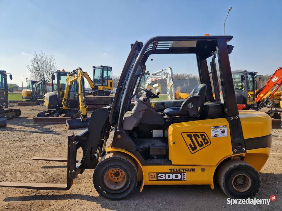 Wózek widłowy JCB TLT 30D 2002r teleskopowy 3 Wózki widłowe Ryżki