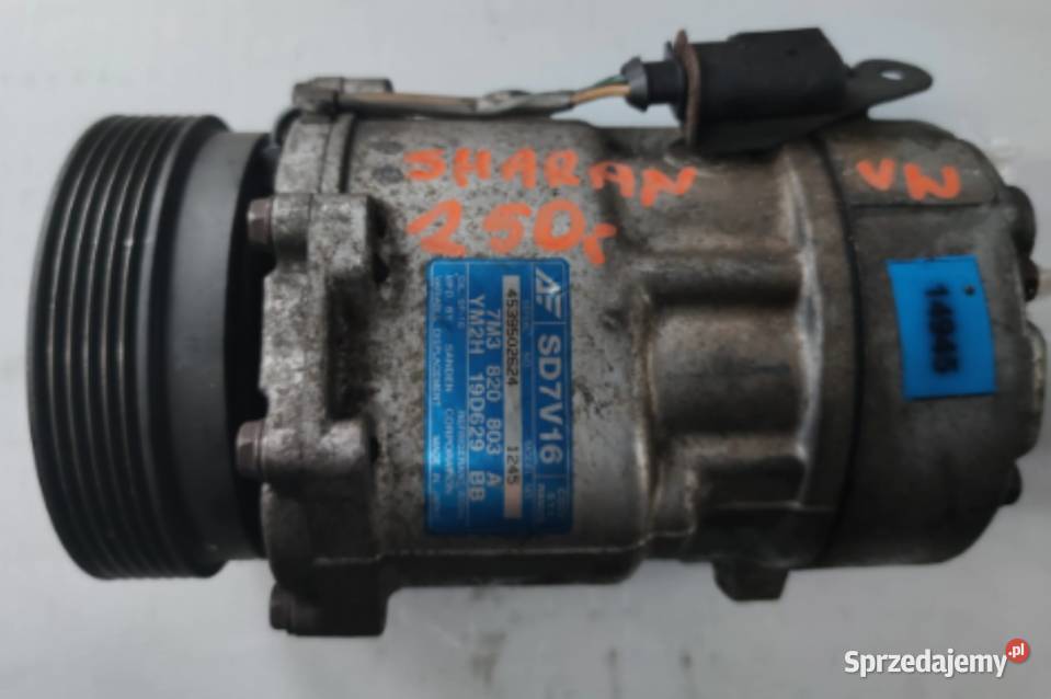 Sprężarka Klimatyzacji VW Sharan 7M3820803A Suchedniów