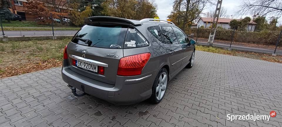Peugeot 407sw 20HDI 140 sprowadzony Wojkowice sprzedam