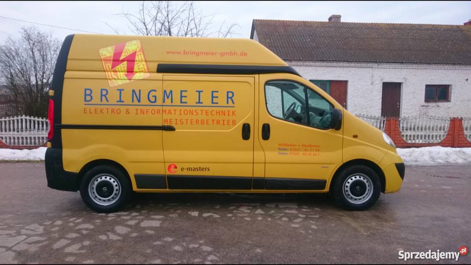 Opel Vivaro L2H2 20 CDTi z Niemiec Klima Navi elektryczne szyby Opel Łopuszno