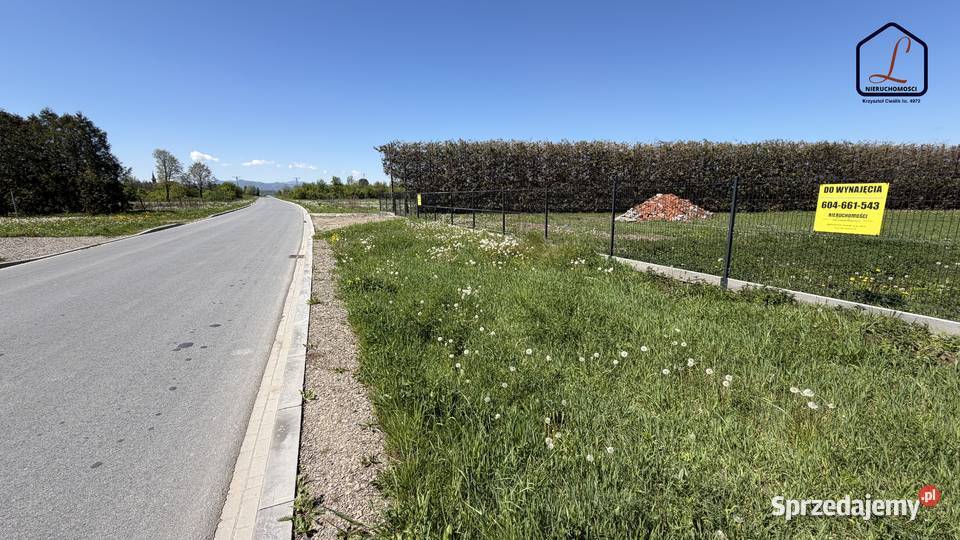 Dzierżawa Działka usługowa 45 ar Stary Sącz