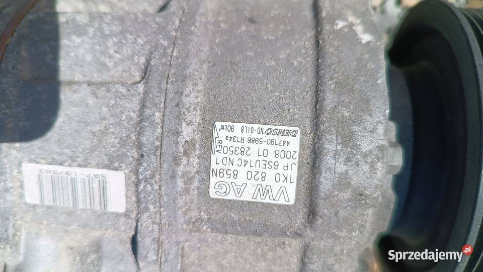 Sprężarka klimatyzacji kompresor Seat Audi VW Radłów sprzedam