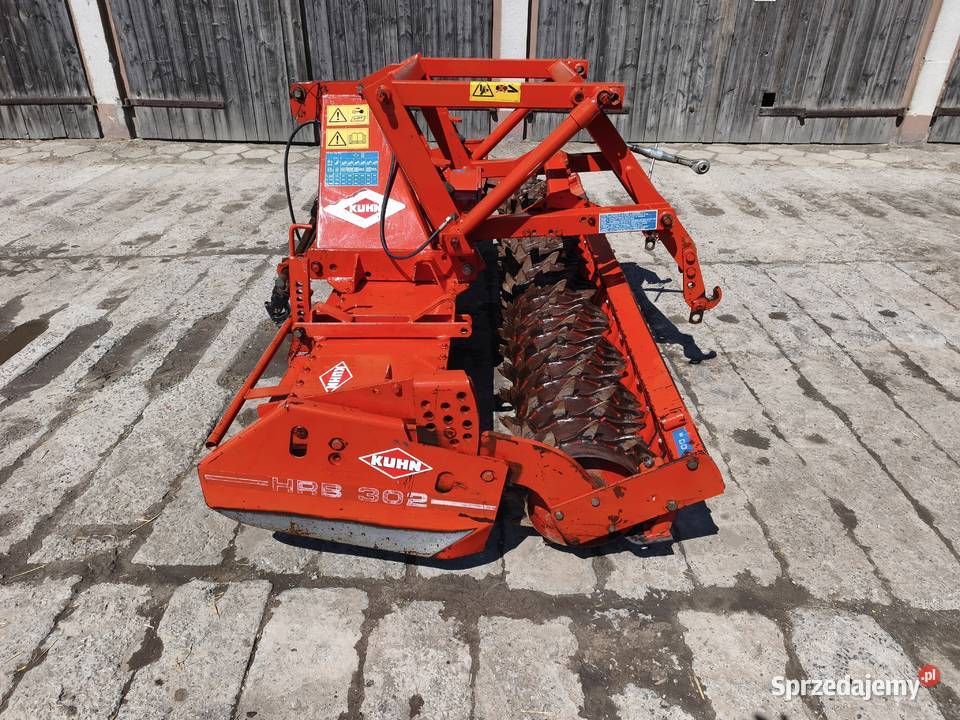 Agregat uprawowo siewny KUHN HRB 302 szer3m Rusko