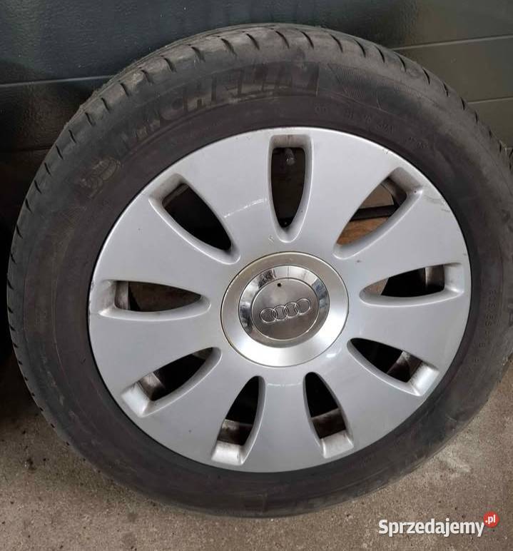 Alufelgi 16 Audi A6 A4 VW Sharan Passat komplet aluminiowe Bolesławiec